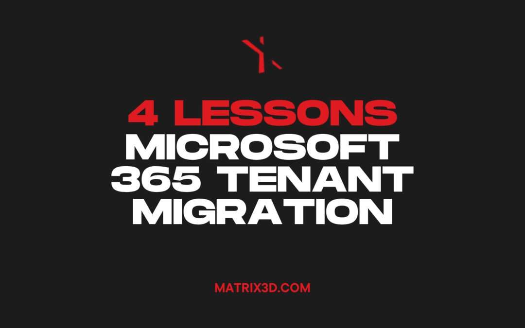 Microsft 365 Tenant Migration